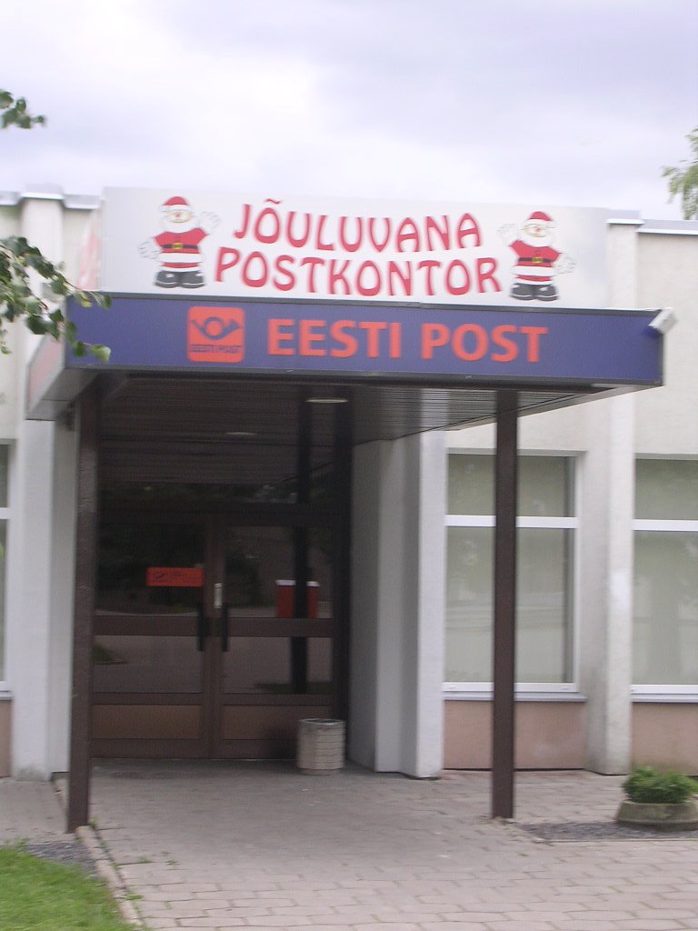 Jõgeva Post Office, Santa Cla by Aulo Aasmaa