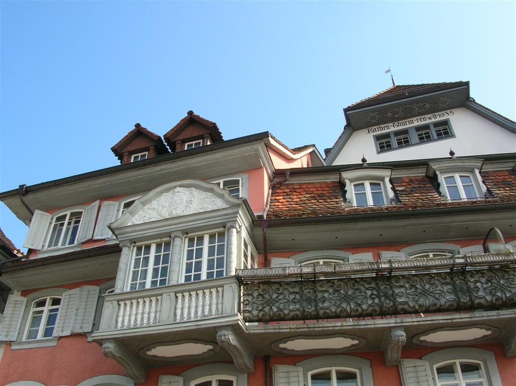 Zug - Fischmarkt mit Kaibenturm by Angelabinu