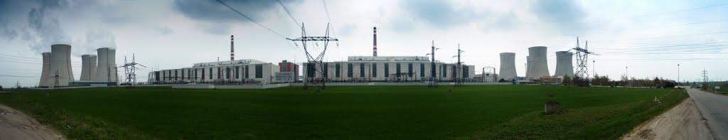 Dukovany Nuclear Power Plant by Bass.Boi