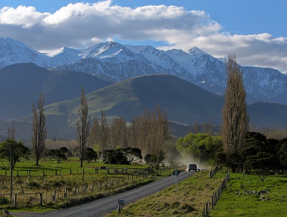 North of Kaikoura, New Zealand by Ian Besch