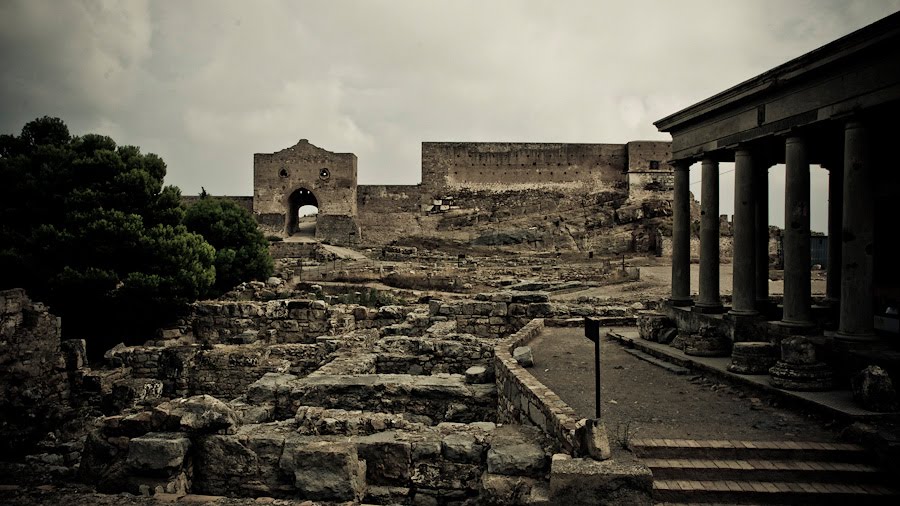 Замок Сагунто, резиденция римского Форума (Sagunto Castle, the seat of the Roman Forum ) by cadwizard