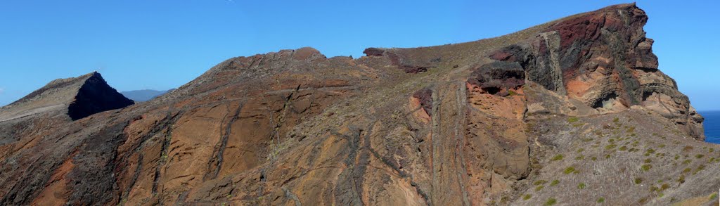 Geologists' dream at Sao Lourenco - panorama by MHCharlton