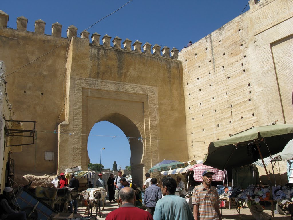 Grande Porte Bab Boujloud, Fes, Morocco by Diego Andres Pinzón …