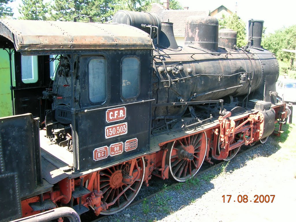 Steam-locomotive museum, Sibiu by raduconstantin