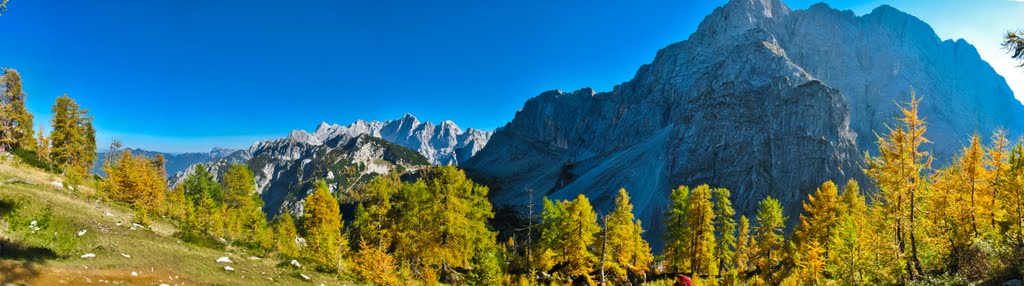 Sleme above Vršič in Autumn by Tardigrade K