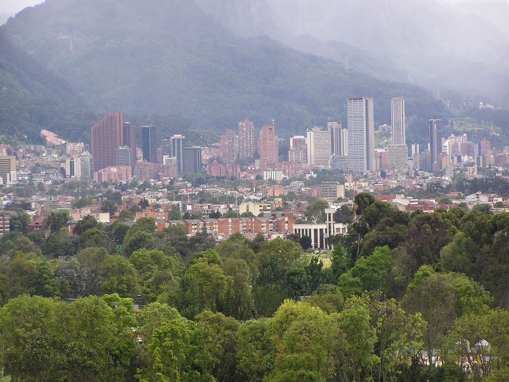 Centro de Bogota desde Salitre Mágico by cak2000