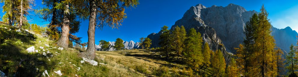 Sleme above Vršič in Autumn by ★Tardigrade★