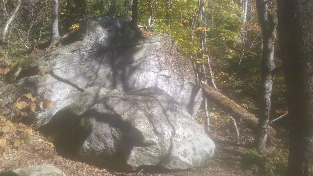 Top of Boulder Field on Appalachian/Long Trail Along Shoulder of Little Stratton, Stratton, VT October 10, 2010 by Arkie_in_CT