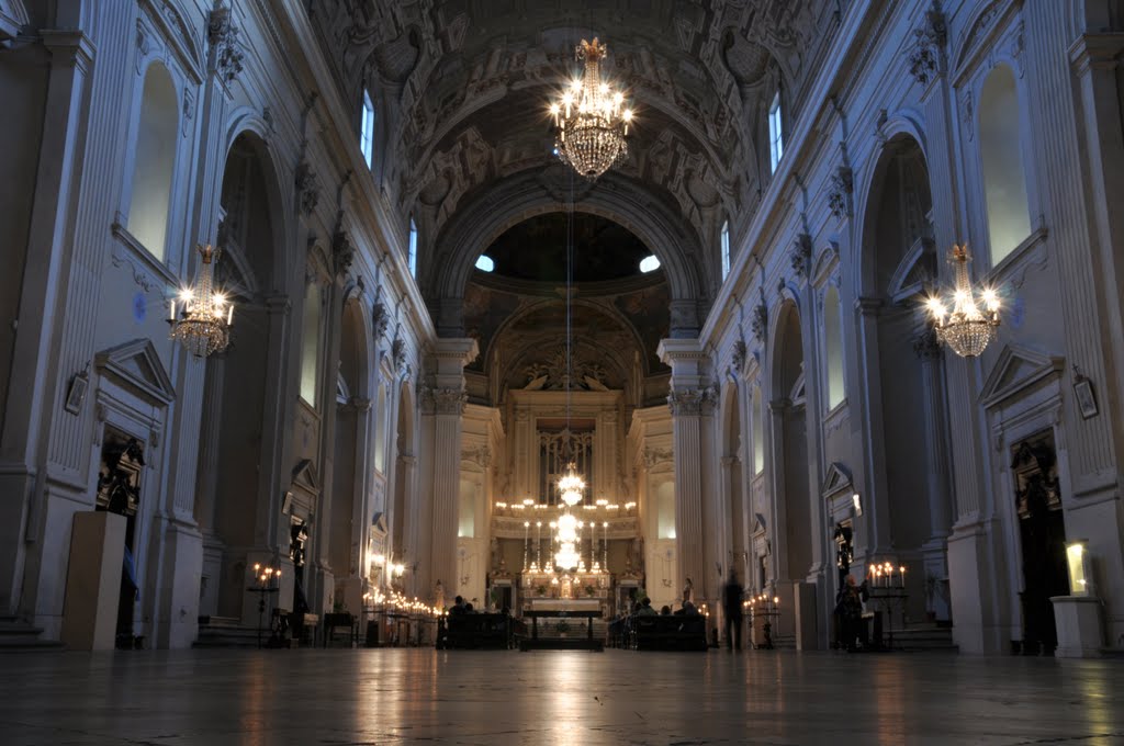 Interno della Chiesa di Santa Maria del Carmine - Firenze by Claudio Pesci