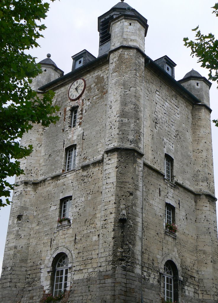 Beffroi de Saint Riquier by christian caffin