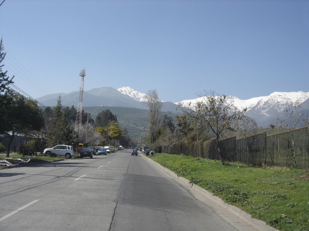 Cordillera desde Nueva Bilbao by Ricardo Martini