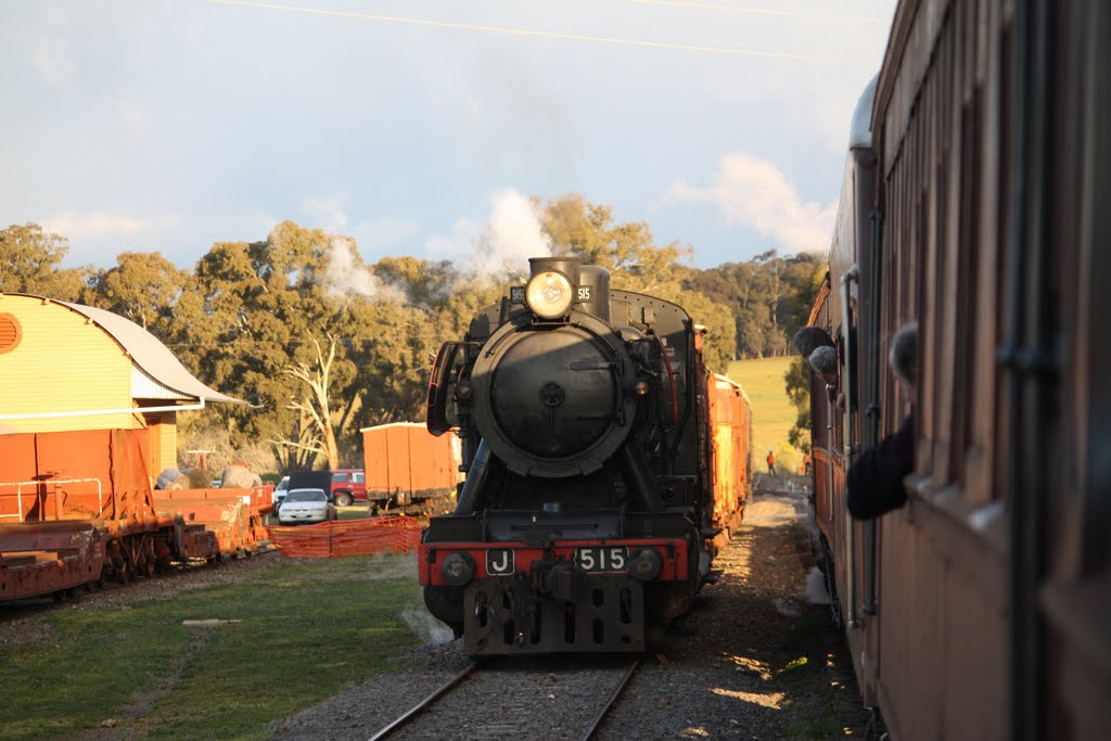 J515 stuck at Muckleford by Rob Lee