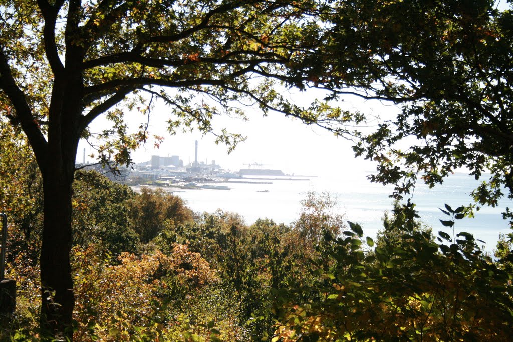 View to Helsingborg city from Landborgen, October 11th, 2010 by geiranders