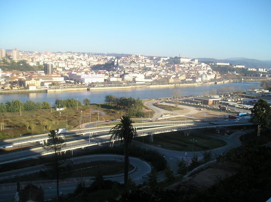 Rivier De Mondego, Coimbra, Portugal. by Esther&Paul