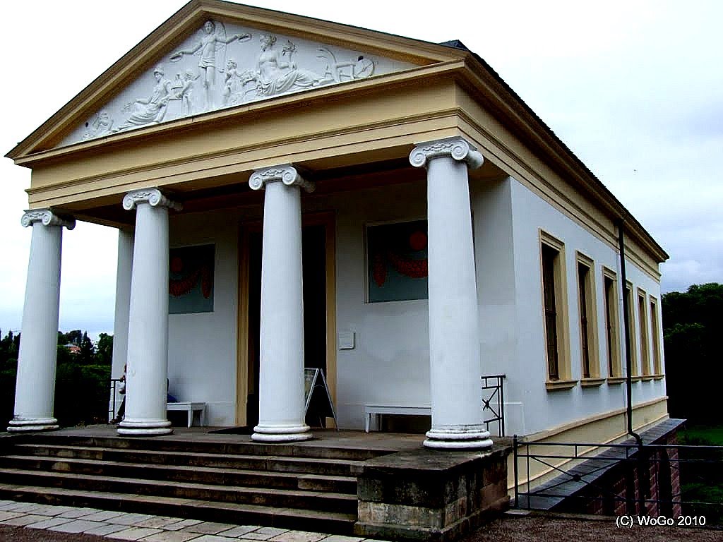 West gable of the "Roman house" at Weimar by wogo24220