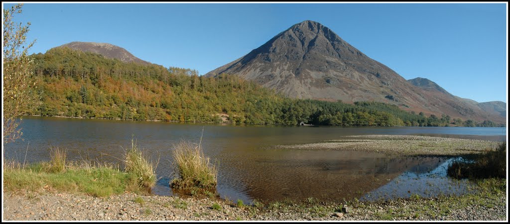 Grasmoor and Crummock Water by Peter L Thompson