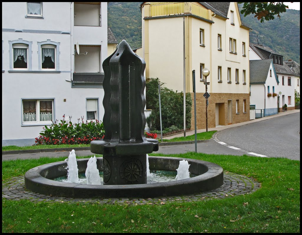 Bad Salzig Rhineland-Palatinate Germany by Peter Downes