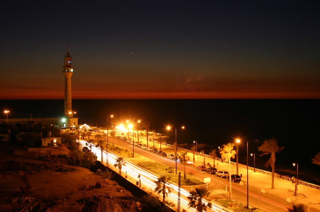 Beirut - Leuchtturm / Lighthouse by Helbersdorfer