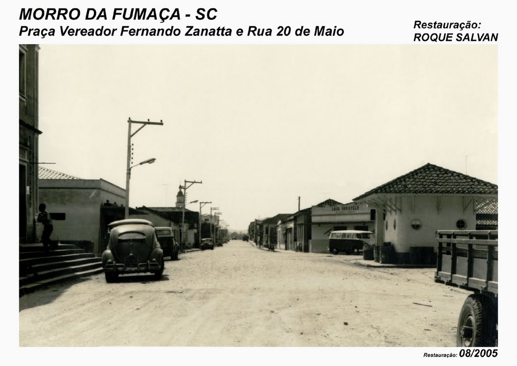 Rua 20 de Maio - Centro de Morro da Fumaça-SC by Morro da Fumaça