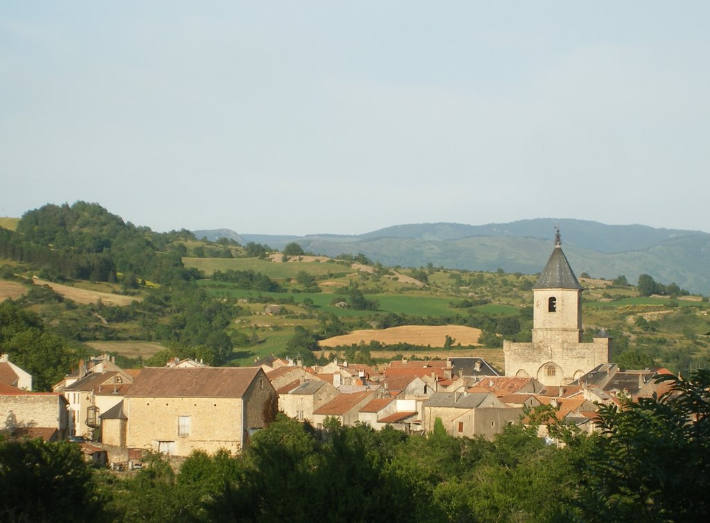 Vue de Nant, Aveyron by ossiriand