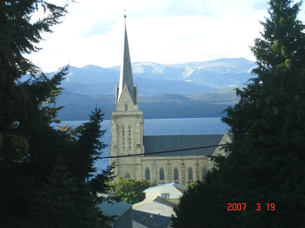 Catedral de San Carlos de Bariloche - Argentina by Fritz Follmer