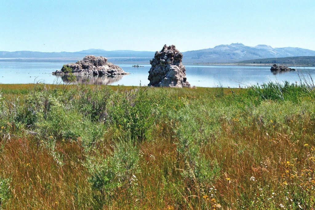 Mono Lake vanaf de Noordkant by Helbert Vogelzang