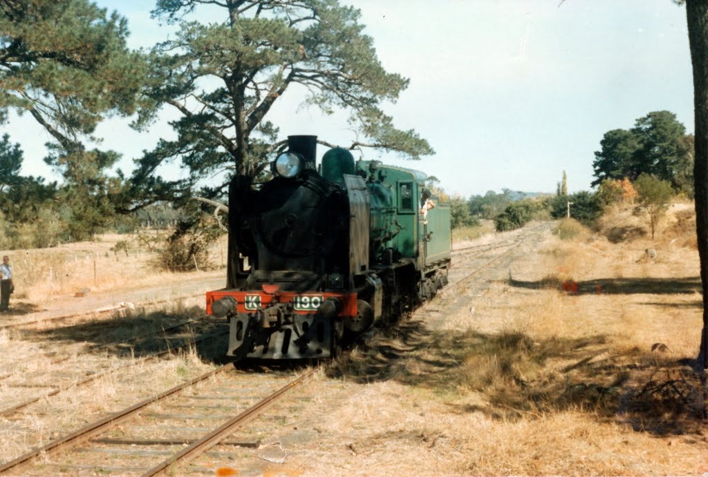 K190 at Yarra Glen - May 1986 by Rob Lee