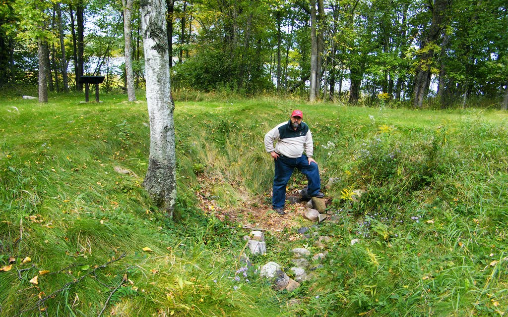 Old Cellar Hole, Mille Lacs Kathio State Park, Onamia, Minnesota by © Tom Cooper