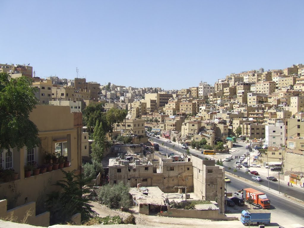 Jordan. Amman. Al-Urdon Str. (42121623) by Viktor Bakhmutov