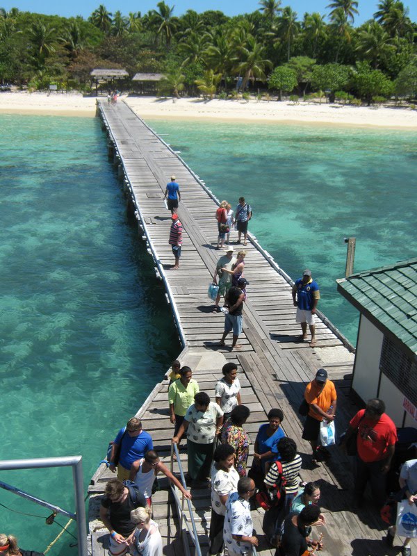 Mana Island Arrival by dbrough