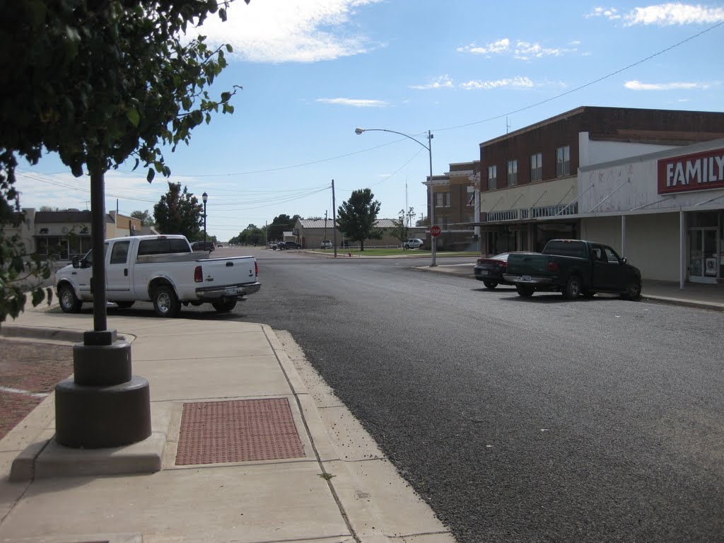 Crosbyton, Main Street by R.Jutte-vander Krogt