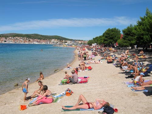 Vodice beach by Visit Vodice