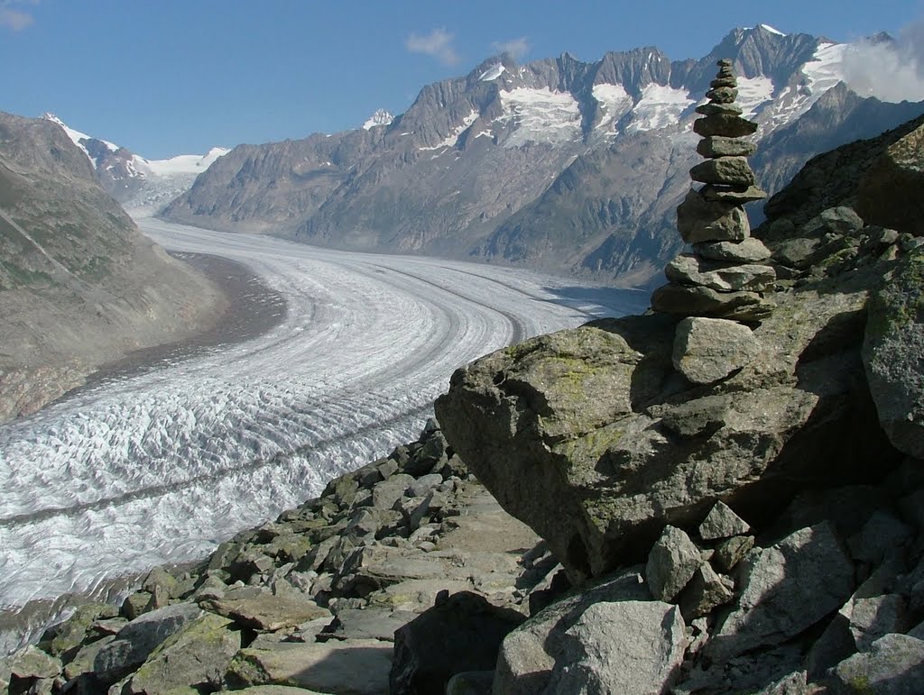 ALETSCH GLACIER by DONALD