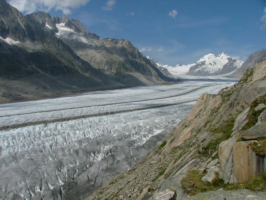 ALETSCH GLACIER by DONALD