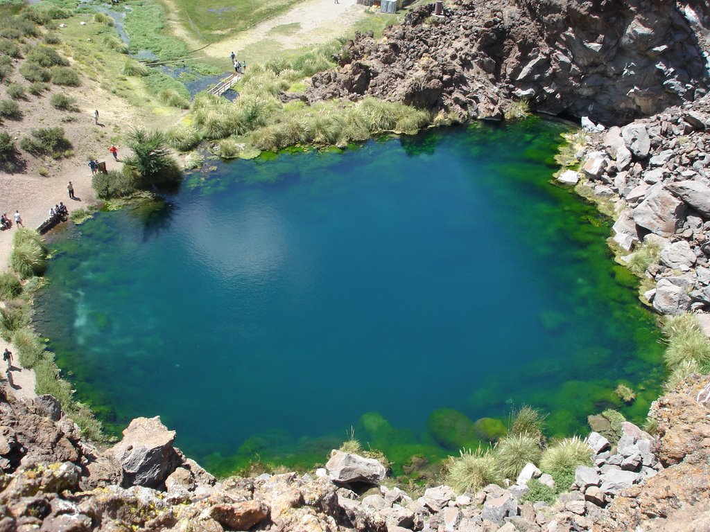 LAGUNA LA NIÑA ENCANTADA DESDE ARRIBA by alepandi