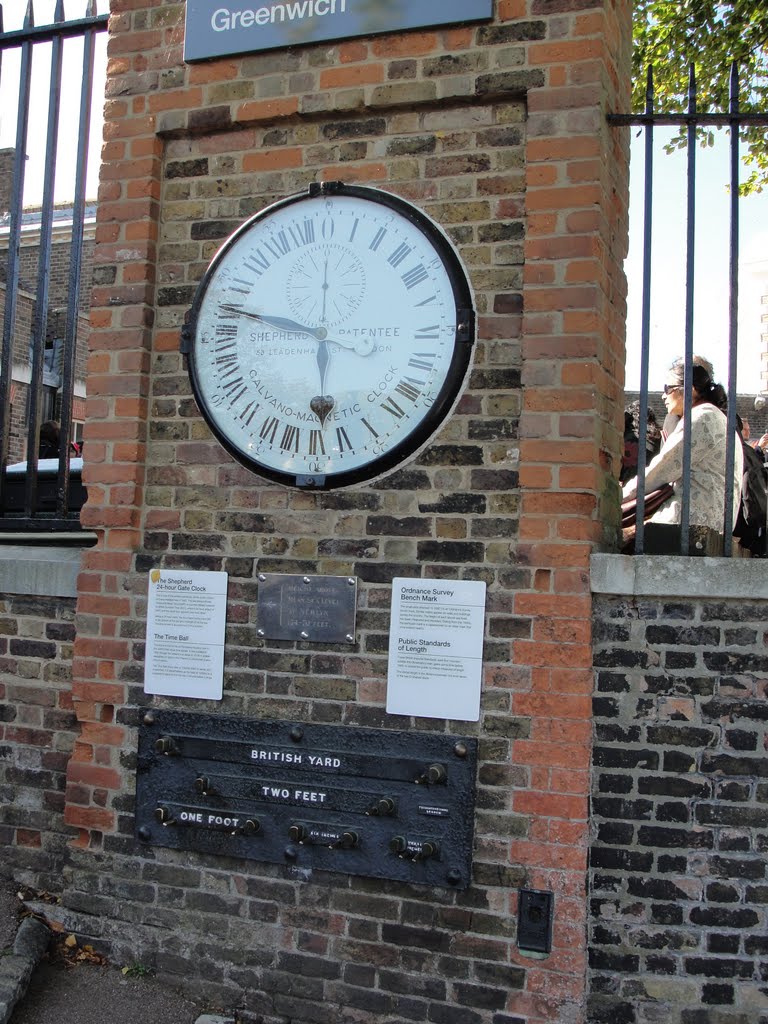 The Shepherd Clock, Royal Observatory, Greenwich by G Lokey