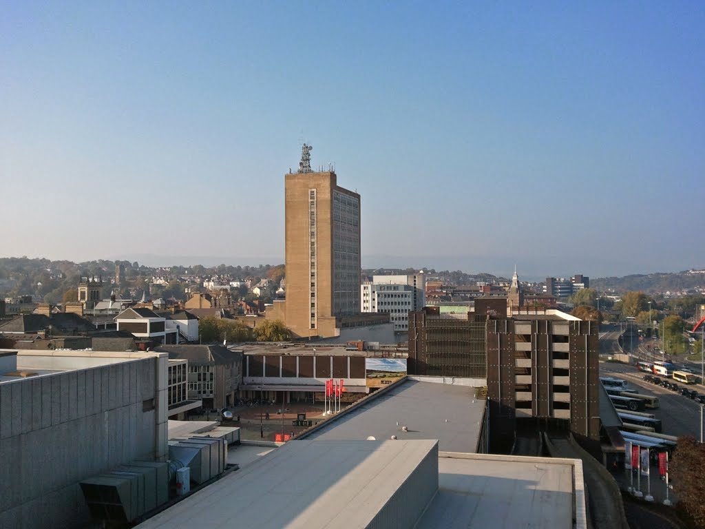 Newport Scenery From kingsway Car Park by djvalkyrie