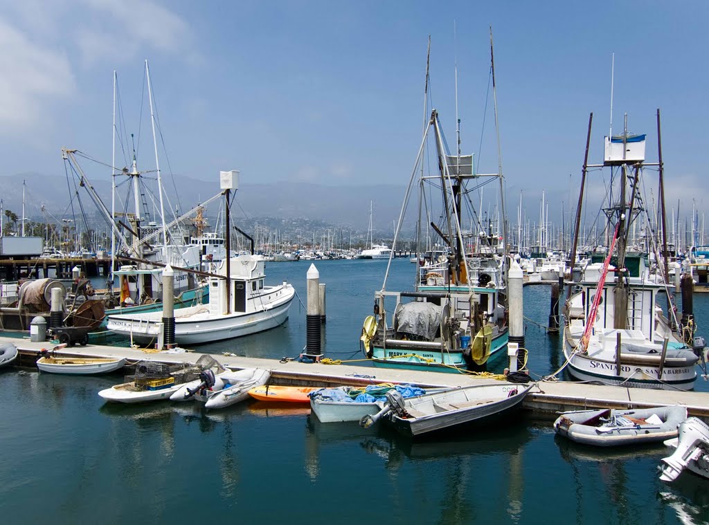 Waterfront, Santa Barbara, CA, USA by Thom Buys