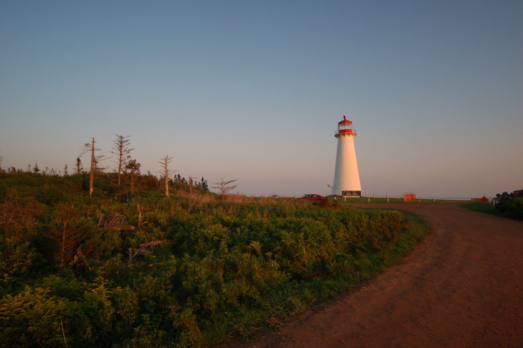 Point Prim Lighthouse before dusk by R.H