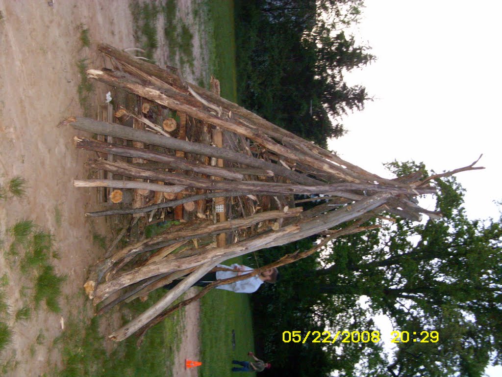 Lag B'omer 2008 at YGW - the firewood by binfri