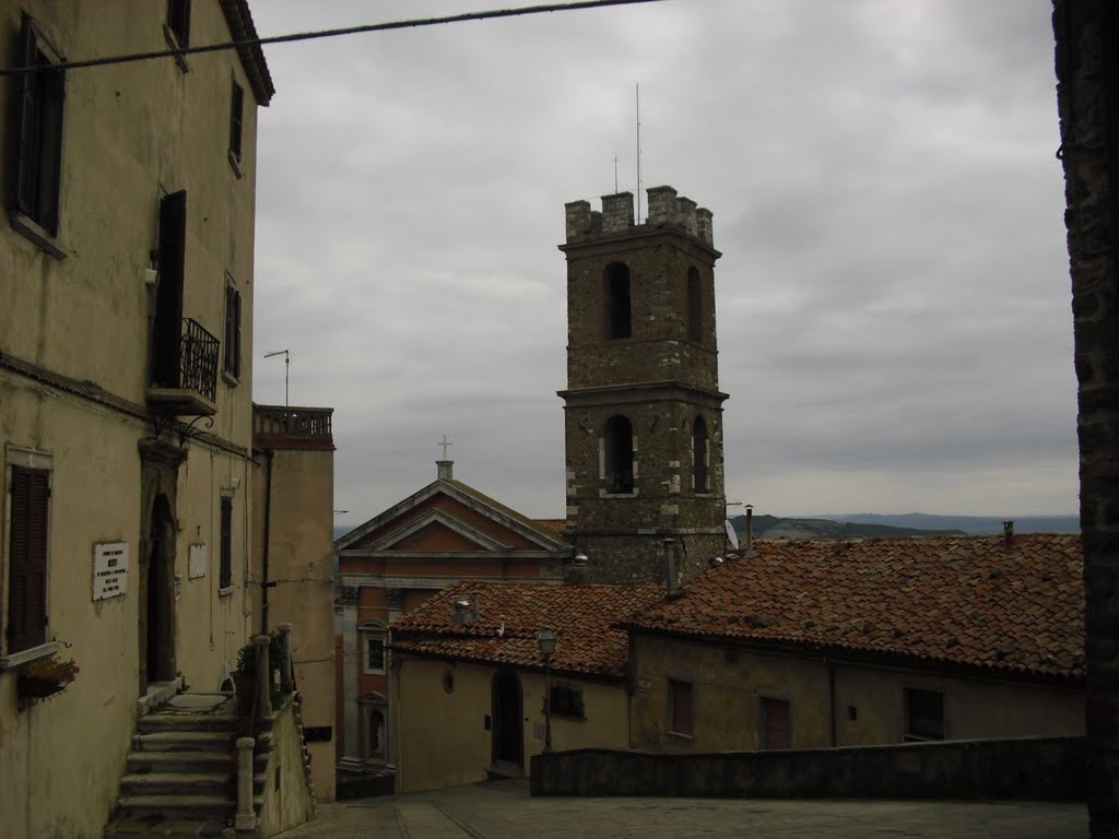 Manciano.GR.dalla piazza del camune by Egidio Moretton