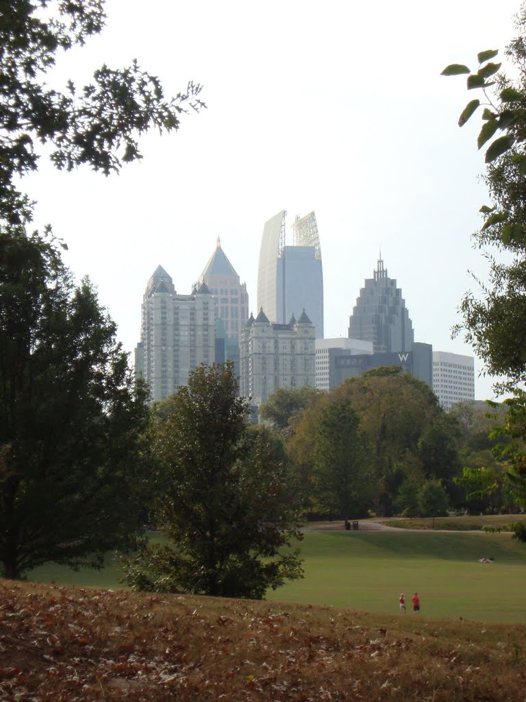 1180 Tower from Piedmont Park by Arnage