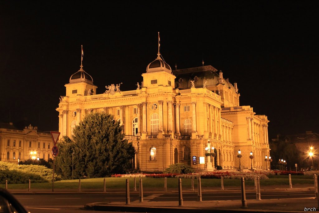 Croatian national theatre by xbrchx