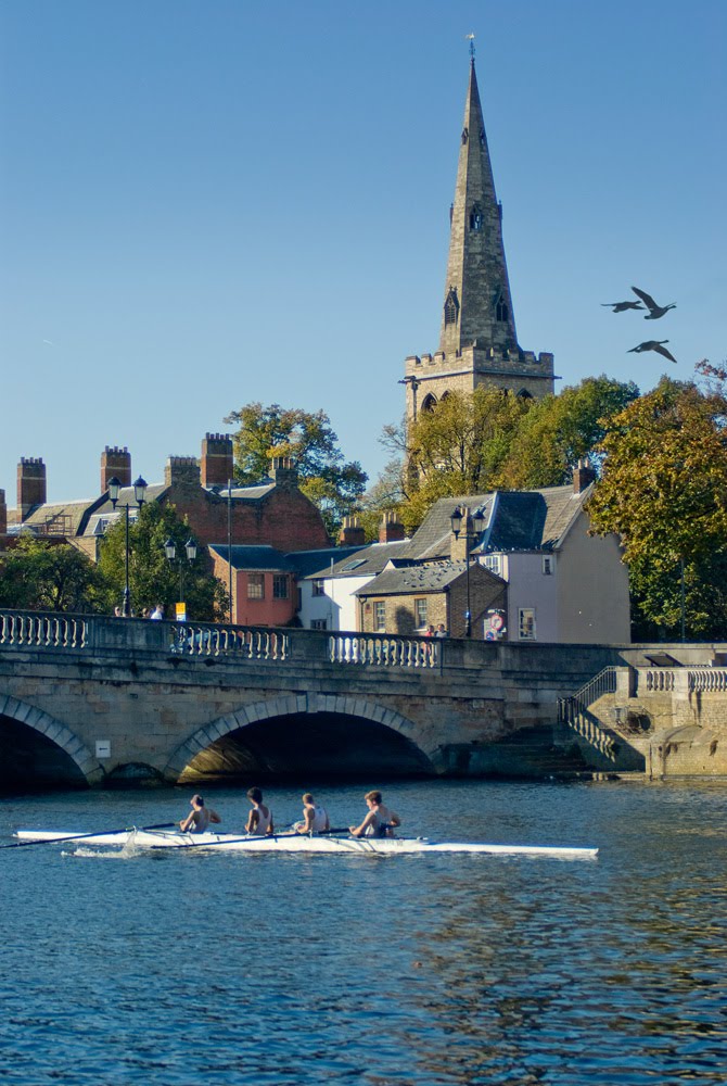 Town Bridge, Bedford by Geoff Spivey