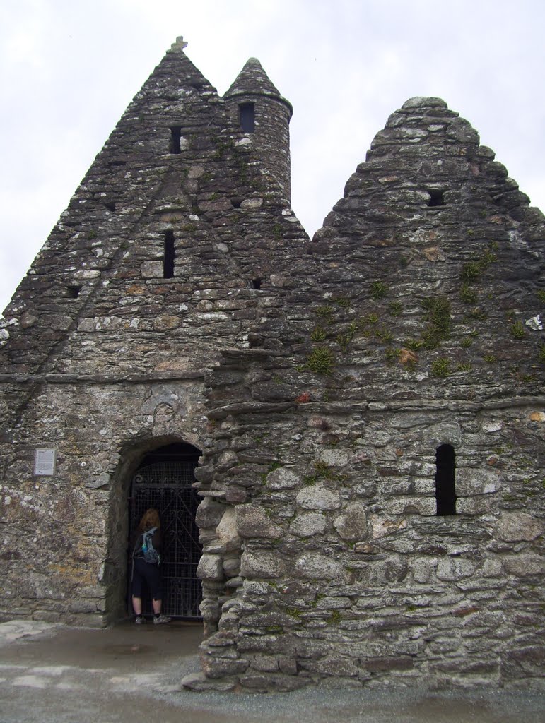 Glendalough - St. Kevin's Kitchen by Elena Abou Mrad