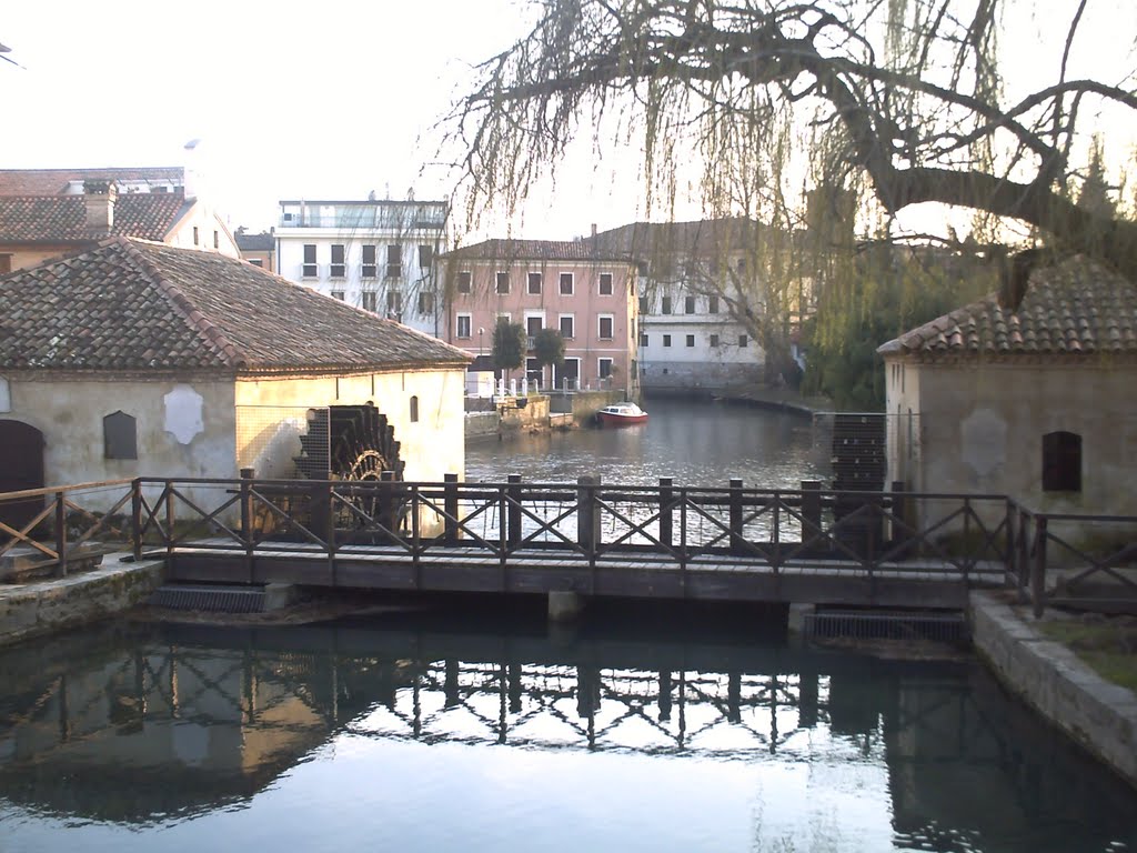 Portogruaro, i mulini sul fiume Lemene by marian edi