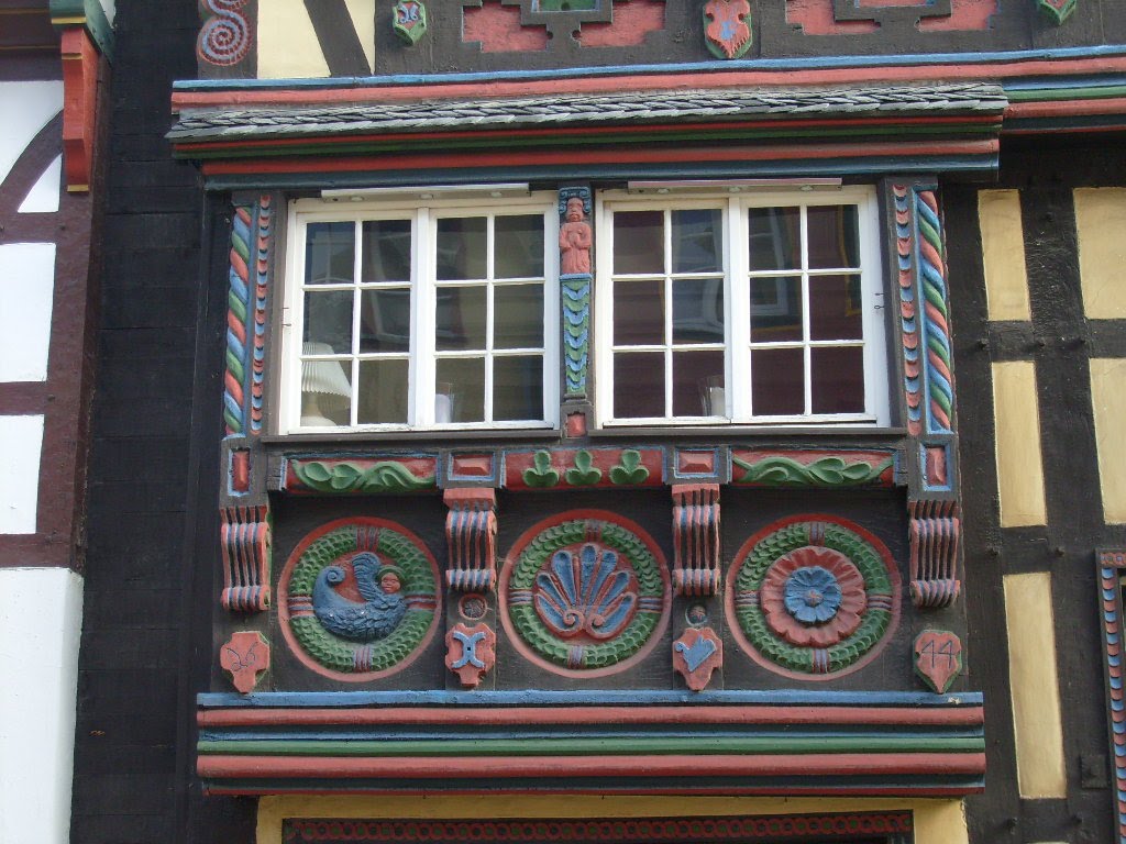 Hausfassade in Bad Münstereifel by Fridolin