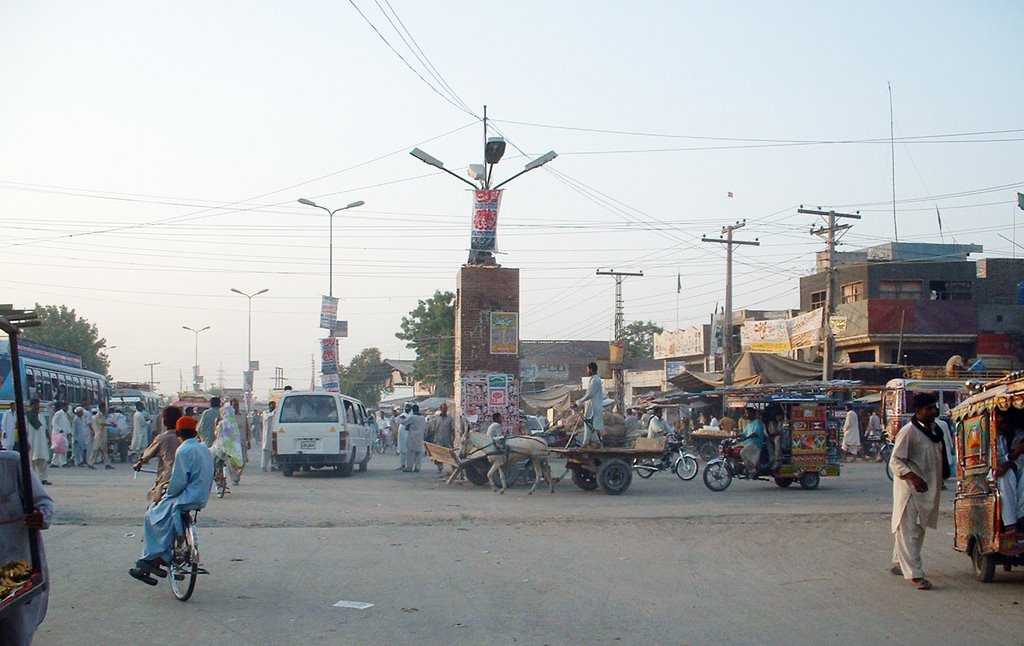 Chowk Lari Adda, Arifwala (in 2007) by AbdulSattar Minhajia…