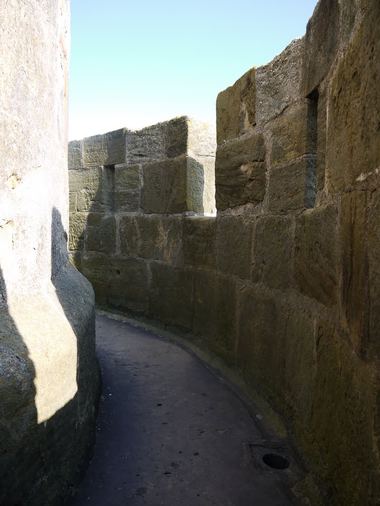 Altenburg Bamberg - Wehrgang auf dem Bergfried by meix-1