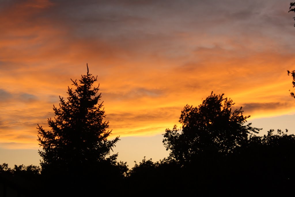 Sunset, Bountiful, Utah by John Wilcox